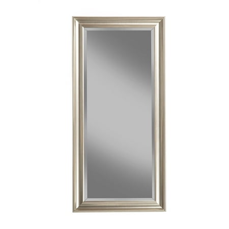 Full Length Leaner Mirror, Champagne Silver, 65" x 31", by Martin Svensson Home
