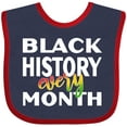 thumbnail image 3 of Inktastic Black History Every Month Boys or Girls Baby Bib, 3 of 4