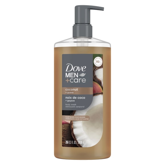 Gel douche Dove Men+Care Noix de coco + Goyave, 769 ml