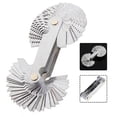 thumbnail image 2 of 58 Pcs Thread Gauge Set for Measuring : Metric 60° UK 55° for American 60°, 2 of 4