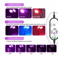 thumbnail image 3 of Plant Light with Remote Control, LEDs Lamp for Indoor Plants, 5 Dimming Level with Adjustable for Seedling ing Blooming Fruiting Single Head, 3 of 10