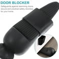 thumbnail image 3 of unbranded 1Ud Tope De Puerta De Silicona Negro Protector Antigolpes Seguro Para El Hogar Accesorio Práctico, 3 of 8