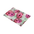 thumbnail image 2 of MKHERT Abstract Rose Flowers Mandala Ornaments Doormat Rug Home Decor Floor Mat Bath Mat 30x18 inch, 2 of 3