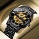 thumbnail image 2 of Reloj de moda para hombre Reloj mecánico automático de moda Reloj hueco Reloj de hombre de comercio electrónico resistente al agua, 2 of 6