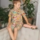 thumbnail image 4 of Balery Colorful Chicken Conjunto de Pijama Infantil de Manga Corta con Estampado – Ropa de Dormir de Algodón Suave-X-Large, 4 of 6