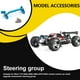 thumbnail image 2 of RC Dirección de automóviles de dirección Profesional Reemplazo práctico Piezas de modificación de piezas Reemplazo de accesorios de reemplazo para el kit de accesorios para A949 A959 Azul Inevent FN001497-01, 2 of 7