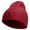 Red, variant on Science Embroidered 8 inch Acrylic Short Blank Beanie - Red OSFM