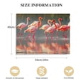 thumbnail image 2 of COMIO Flamingo Canvas Wall Art for Living Room Pink Flamingos Prints Lake Pictures Aesthetics Painting Artwork Office Home Decor for Bathroom Bedroom Dining, 2 of 5