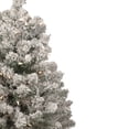 thumbnail image 4 of Northlight Pre-Lit Medium Heavily Flocked Madison Pine Artificial Christmas Tree - 3' - Clear Lights, 4 of 7