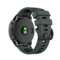 thumbnail image 3 of Correas de repuesto compatibles con Garmin Fenix 7X/Fenix 6X GPS/Fenix 6X PRO Watch correa de silicona 26mm correa de liberación rápida con herramienta, 3 of 8