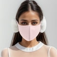thumbnail image 1 of BKER Earmuffs Two In One Fleece Three Interface Earmuffs Keep Warm Outdoors In Winter, 1 of 7