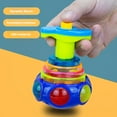 thumbnail image 4 of Toupie Interactive en Forme de Cœur de Football Jouet Musical à Piles pour Enfants, 4 of 7