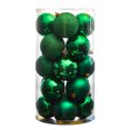 thumbnail image 3 of HomeStock Rustic Refinement Christmas 20 Count 3In. Shatterproof Ornament Set With Re-Useable Storage Container, 3 of 4