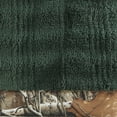thumbnail image 6 of Realtree Throw Blanket 50" x 60" Jacquard Plush Solid Green W/Binding, 6 of 6