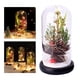 thumbnail image 4 of Adorno navideño con cubierta de vidrio, pantalla de lámpara de vidrio para decoración navideña del hogar, regalo Piña Fruta Dorada, 4 of 9