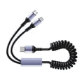 thumbnail image 5 of Spring Coils Charging Cord for MicroUSB Phones/Tablets, 66W Fast Speed Charging Type C Data Syncs Cable, 5 of 8