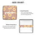 thumbnail image 5 of Tissue Cute Bee Box Cover Holder, Square by Xecao - Leather Decorative Organizer for Tabletop, Bathroom, Car, Office, 5 of 8