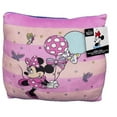 thumbnail image 5 of Disney Minnie Mouse Pink Soft Plush Pillow, Pink, White, Black 12x11 Inch., 5 of 6
