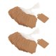 thumbnail image 4 of 100x etiquetas para colgar precios con cadena, etiquetas de etiquetado adjuntas, etiquetas de regalo en blanco para papel kraft de 48x30 mm Zulema Etiquetas colgantes, 4 of 8