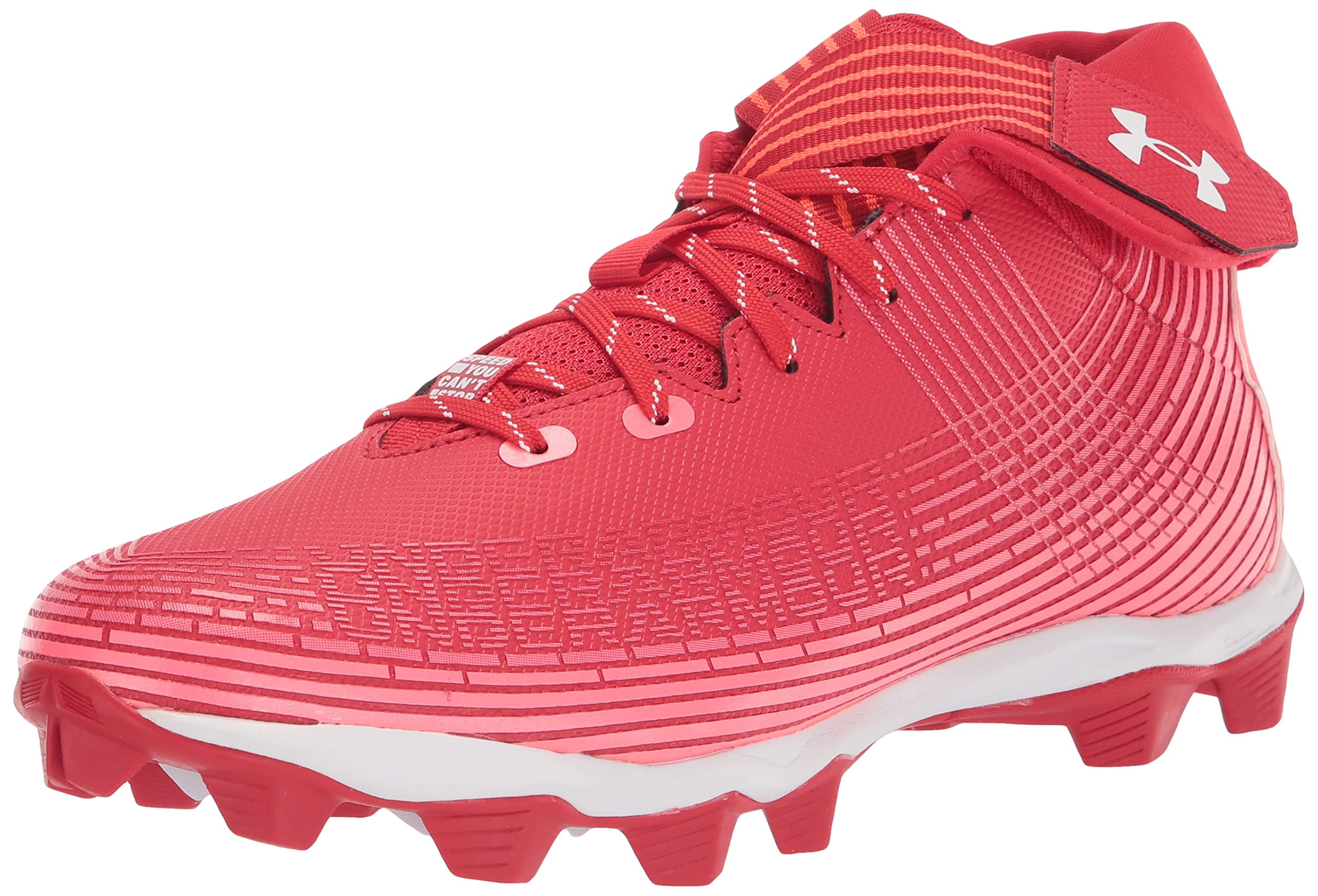 Under Armour Chaussures de Football pour Hommes, Rouge (601)/Beta, 11