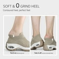 thumbnail image 5 of STQ Women's Walking Shoes Slip on Breathable Sneakers Taupe US 8.5, 5 of 7