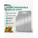 thumbnail image 2 of 3pzs Tabla Para Picar Acero Inoxidable, 2 of 4