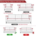 thumbnail image 3 of Funda de sofá elástica envolvente para sala de estar, cubierta de sillón de esquina, 1/2/3/4 asientos, todo incluido, 3 of 4
