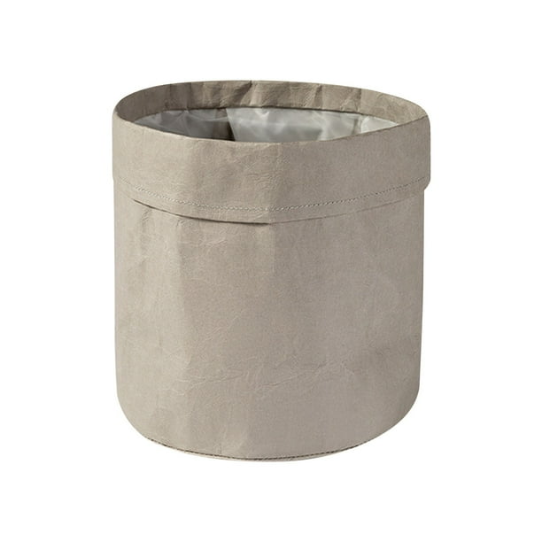 Bolsa de papel kraft lavable, gruesa, impermeable, para macetas de suculentas, plantas verdes, funda decorativa con forro de malla para plantas de interior, contenedor de almacenamiento multiusos.