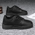 thumbnail image 3 of White Platform Sneakers, Trendy Men'S Casual Sports Shoes, Stylish And Easy Little White Shoes, Comfortable And Height-Increasing Footwear Suitable for Outdoor Activities, 3 of 9
