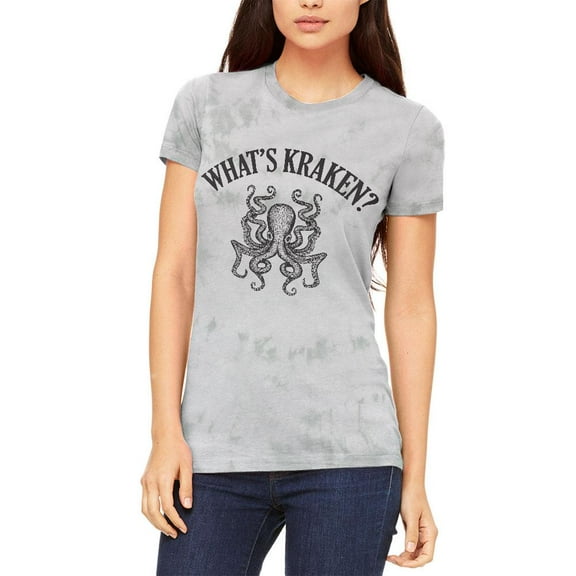 what's kraken? juniors soft t shirt