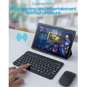 Tablet 2 in 1 Android Tablets with Keyboard 10 inch Tabletas Include Mouse Stylus 6000mAh Tablet 2GB RAM 32GB ROM 512GB Expandable Tableta, 8MP Dual Camera, WiFi BT Google Tablet PC.