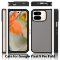 thumbnail image 6 of ELEHOLD Case for Google Pixel 9 Pro Fold/Fold2, Shockproof Skin-Feel Case for Ultimate Grip and Protection,Purple, 6 of 6