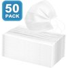 Dental Face Mask Disposable Disposable Face Masks with Elastic Ear Loop Breathable and Comfortable 50 Pack Great for Dust, Germ and Virus Protection and Personal Health Face Mask
