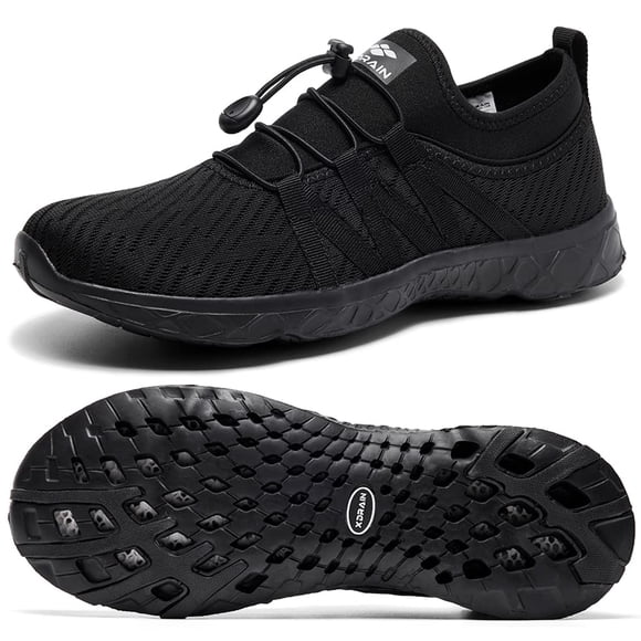 Zapatos Acuáticos ALEADER Xdrain Slip-On Transpirables Negros