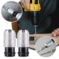 thumbnail image 6 of Rotary Hammer Adapter with Impact Drill Bits Set, Rotary Hammer Adapter – Converts Electric Wrench to Drill, Carbon Steel, Includes Buffer for Impact Absorption, 6 of 9