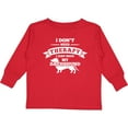 thumbnail image 3 of Inktastic No Therapy Dachshund Boys or Girls Long Sleeve Toddler T-Shirt, 3 of 5