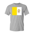 thumbnail image 1 of Holy See Vatican City Country Flag Adult DT T-Shirt Tee, 1 of 2