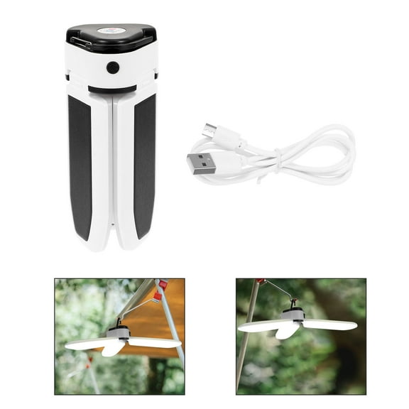 AURARMLET Camping Tent Light White Abs 1Set 7.7X3.0X0.8In