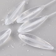 5Pcs Acrylic Bombarda Sinking Fly Fishing Spinning Float Fishing Bobbers Float