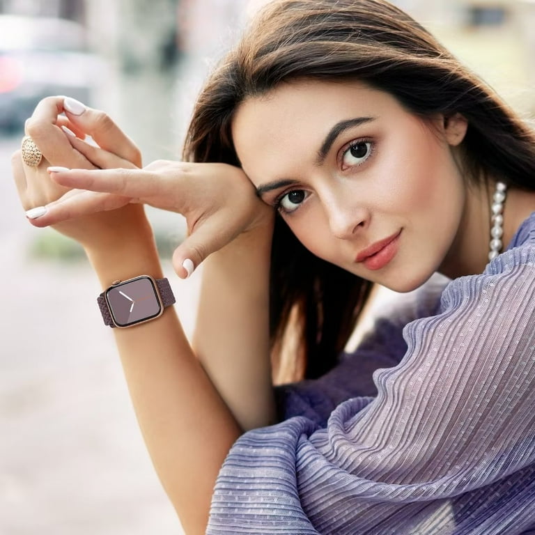 Recoppa Stretchy Nylon Solo Loop Compatible with Apple Watch Band