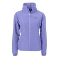 thumbnail image 2 of Women's Cutter & Buck  Purple Detroit Lions Charter Eco Recycled Full-Zip Jacket, 2 of 3