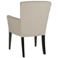 thumbnail image 7 of SAFAVIEH Dale Modern Wood Arm Chair, Taupe, 7 of 7