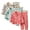 green, variant on 2PCS Toddler Kids Autumn Cotton Pajamas Outfits Pj Set for Girls Boys Cartoon Cute Pajamas Sleepwear Set Baby Long-Sleeved Sleepwear for 1-10 Years Old