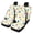 Colorful Paw Print, variant on FUIALDOLG Car Seat Covers Auto Accessories Polyester, Compatible with Vans Seats SUV Seats, for Truck Cars, Butterfly Rose Pattern