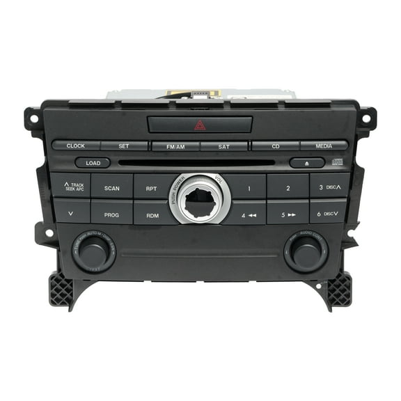 Restored 2007-2009 Mazda CX-7 AM FM Radio Single Disc CD MP3 Player Part Number EG2366AR0 (Refurbished)