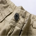 thumbnail image 6 of WOLLED Men's Work Shorts Summer Cotton Sweatpants Breathable Loose Casual Cargo Shorts, 6 of 8