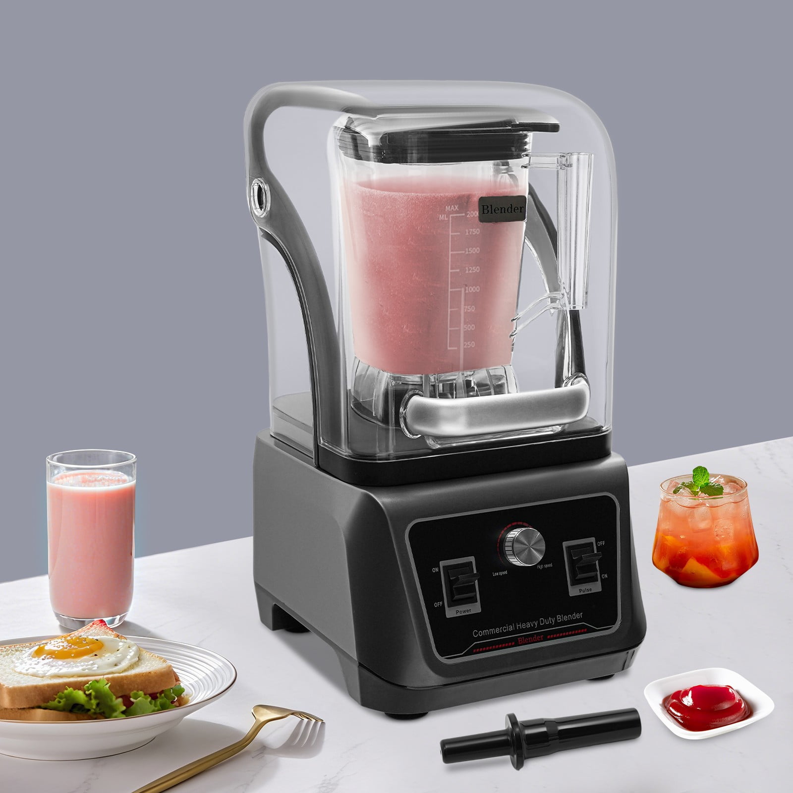 Preethi Eco Plus Kitchen Mixer Grinder - Dry Spice Grinding