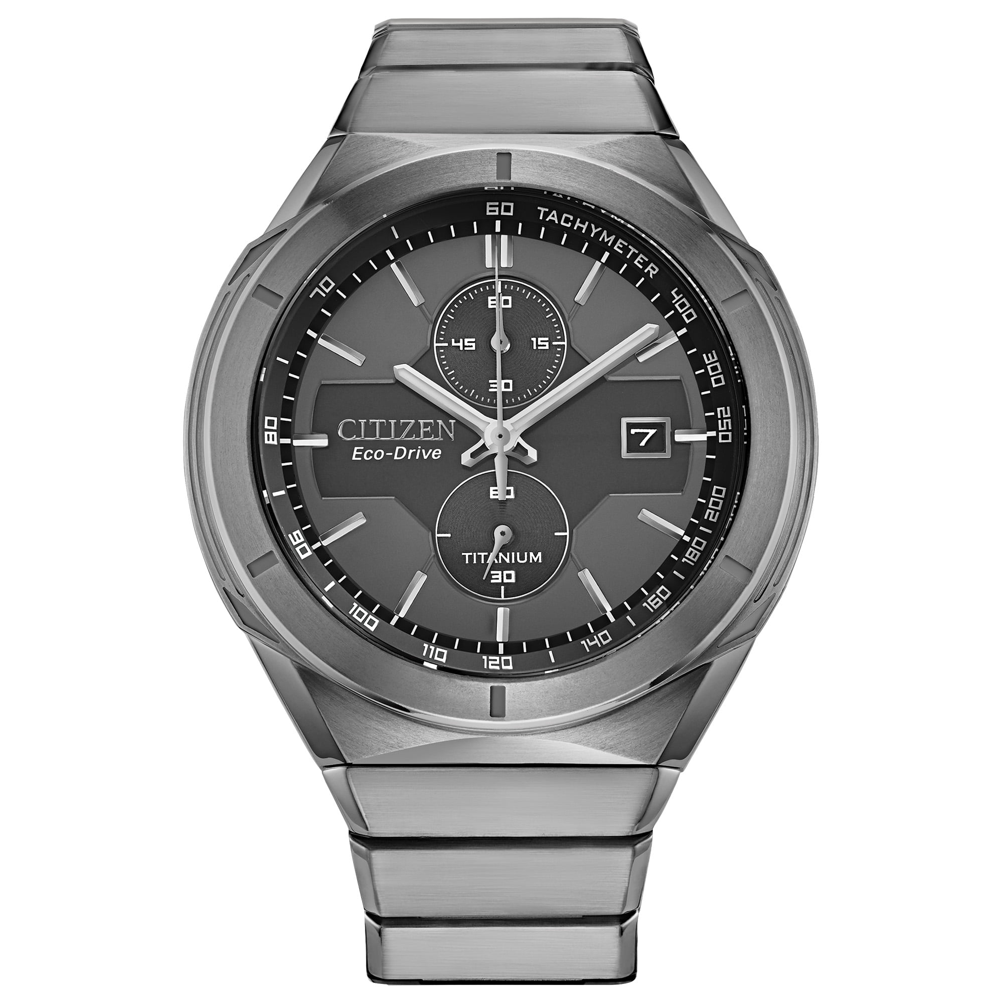 Overtreffen grens balkon Citizen Men's Eco-Drive Super Titanium Armor Chronograph Watch CA7050-57H -  Walmart.com