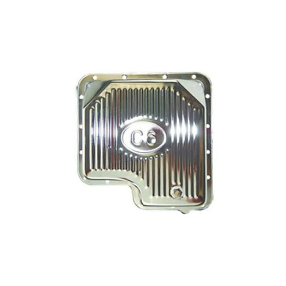 Ford C6 Steel Transmission Pan - Chrome