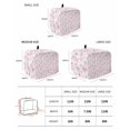 thumbnail image 2 of Pink Floral Toaster Cover 2 Slice, Small Kitchen Appliance Covers, Retro Blossom Flower Botanical Country Toaster Oven Cover with Loop, Bread Machine Cover Polyester Dust Cover Protection, 2 of 4
